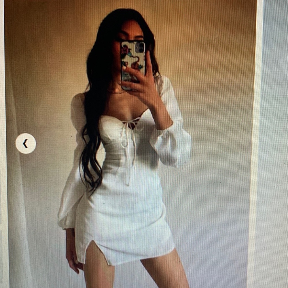 long sleeve Alena mini dress